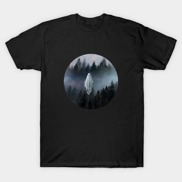 Haunted forest T-Shirt by Wallflower Ghost